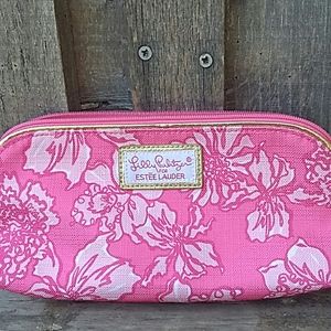 NWOT Lilly Pulitzer for Estee Lauder Makeup Bag